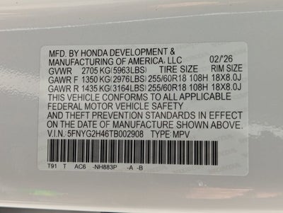 2026 Honda Pilot 2WD EX-L