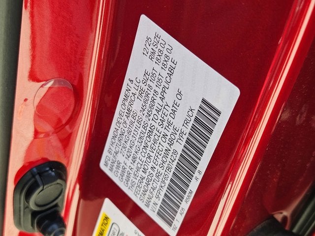 2026 Honda Ridgeline TrailSport