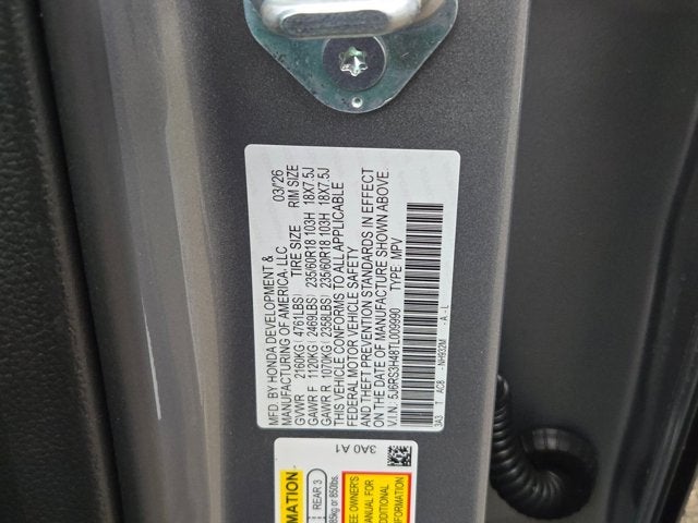 2026 Honda CR-V 2WD EX