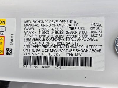 2026 Honda CR-V EX-L