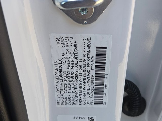 2026 Honda CR-V 2WD Sport Hybrid