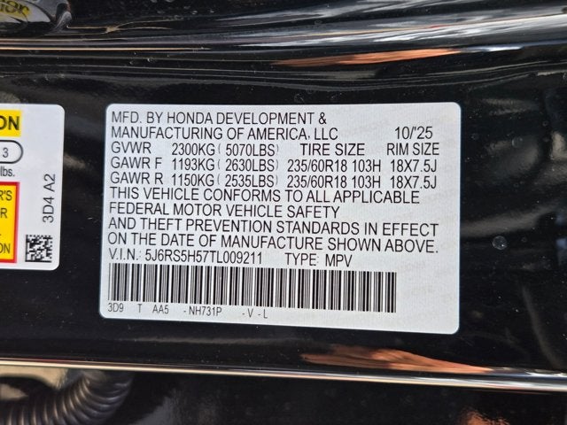 2026 Honda CR-V Hybrid Sport