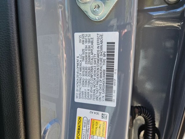 2026 Honda CR-V Hybrid 2WD Sport Hybrid