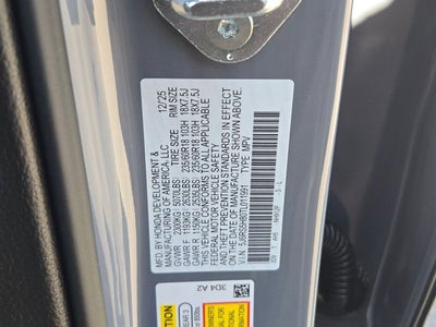 2026 Honda CR-V 2WD Sport-L Hybrid