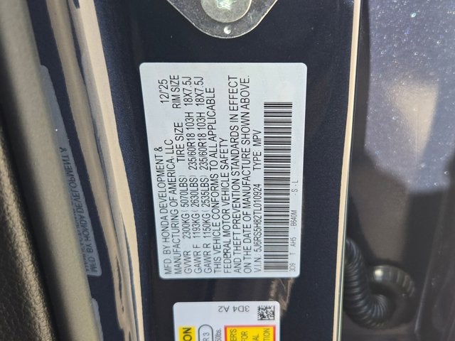 2026 Honda CR-V 2WD Sport-L Hybrid