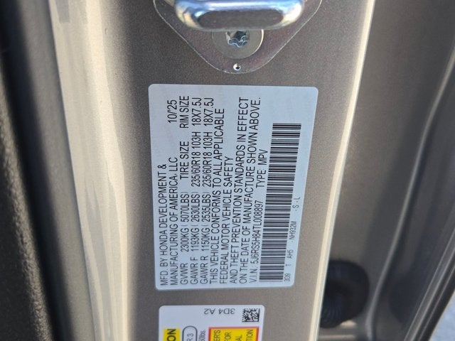 2026 Honda CR-V 2WD Sport-L Hybrid