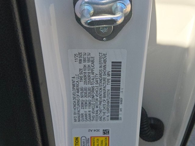 2026 Honda CR-V 2WD Sport-L Hybrid