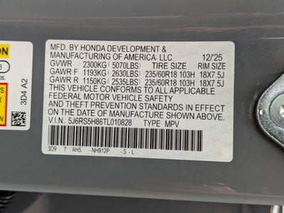 2026 Honda CR-V Hybrid Sport-L