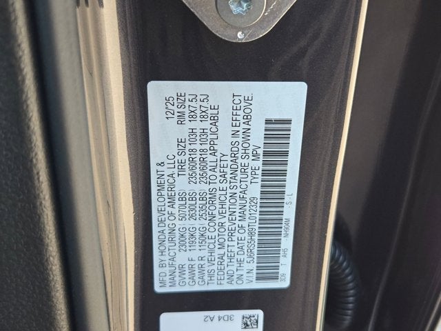 2026 Honda CR-V 2WD Sport-L Hybrid