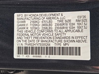 2026 Honda CR-V EX-L