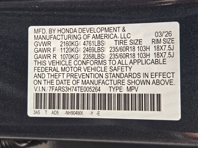 2026 Honda CR-V EX-L