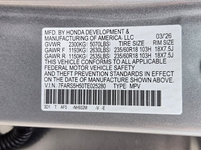 2026 Honda CR-V Hybrid Sport