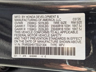 2026 Honda CR-V Hybrid 2WD Sport Hybrid