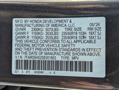 2025 Honda CR-V Hybrid Sport