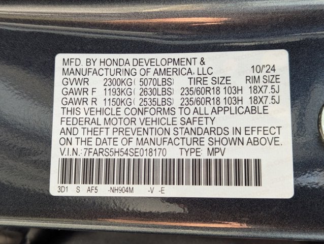 2025 Honda CR-V Hybrid Sport