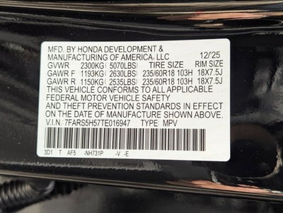 2026 Honda CR-V 2WD Sport Hybrid