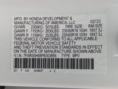 2023 Honda CR-V Hybrid Sport