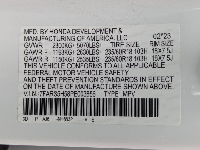 2023 Honda CR-V Hybrid Sport