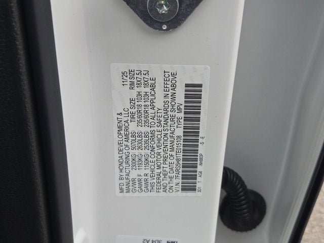 2026 Honda CR-V 2WD Sport-L Hybrid