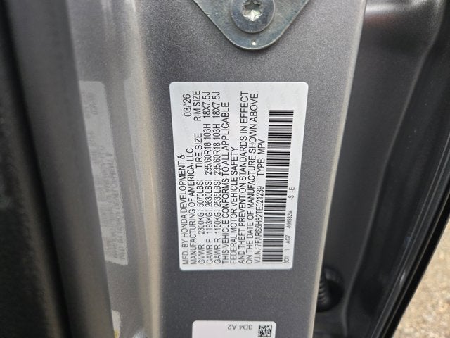 2026 Honda CR-V Hybrid 2WD Sport-L Hybrid