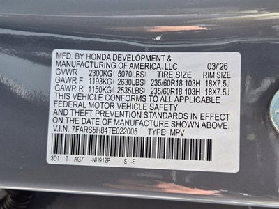 2026 Honda CR-V Hybrid 2WD Sport-L Hybrid