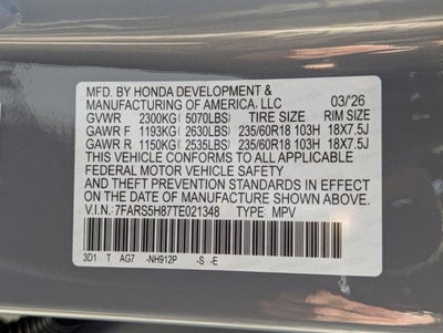 2026 Honda CR-V Hybrid 2WD Sport-L Hybrid