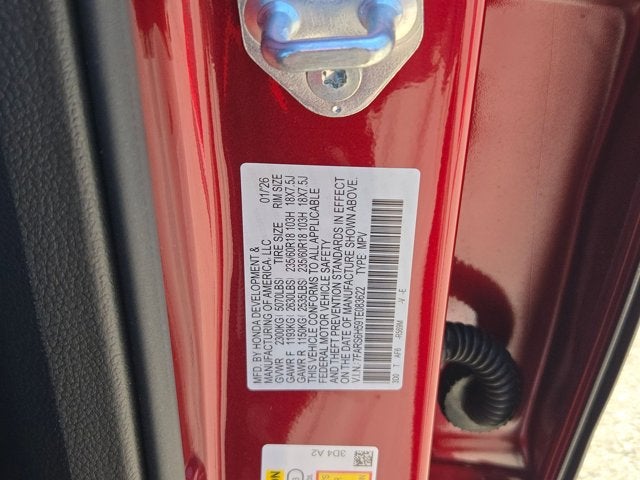 2026 Honda CR-V AWD Sport Hybrid