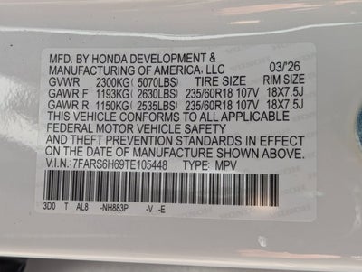 2026 Honda CR-V Hybrid AWD TrailSport Hybrid