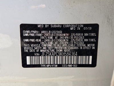 2019 Subaru Forester Sport