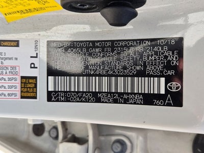 2019 Toyota Corolla Hatchback Base