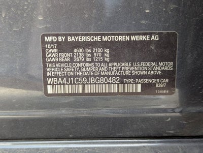 2018 BMW 4 Series 430i