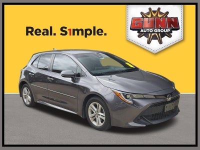 2022 Toyota Corolla Hatchback HATCHBACK SE