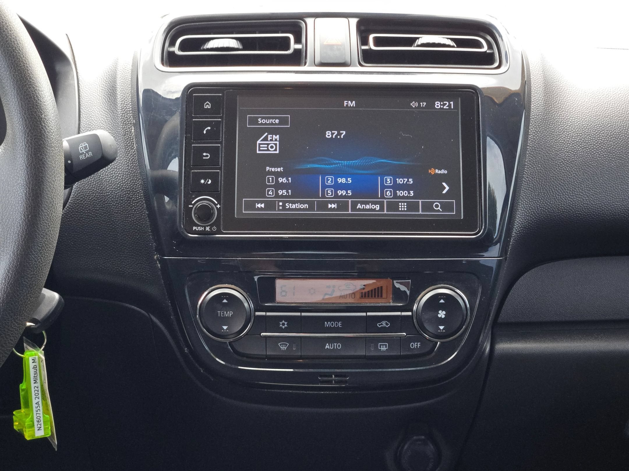 2022 Mitsubishi Mirage ES