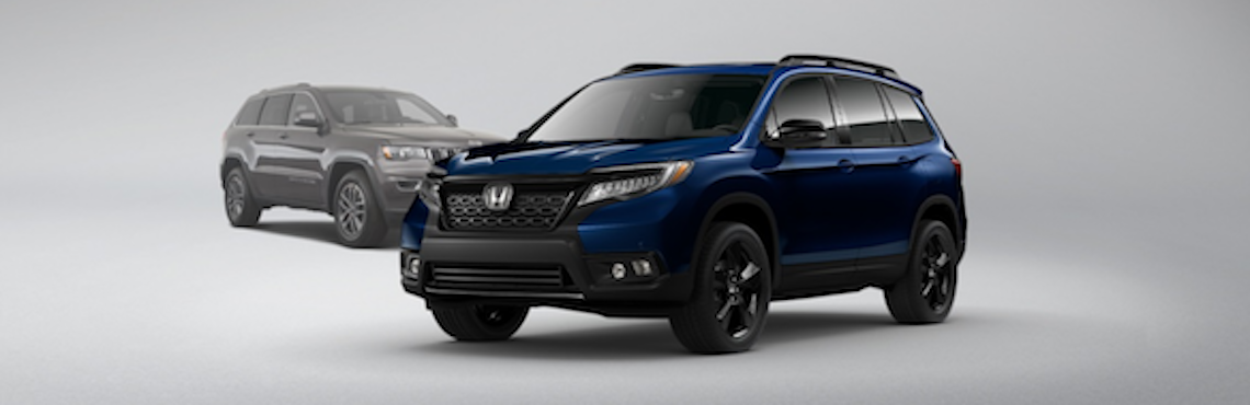 2023 Honda Passport vs 2023 Jeep Grand Cherokee