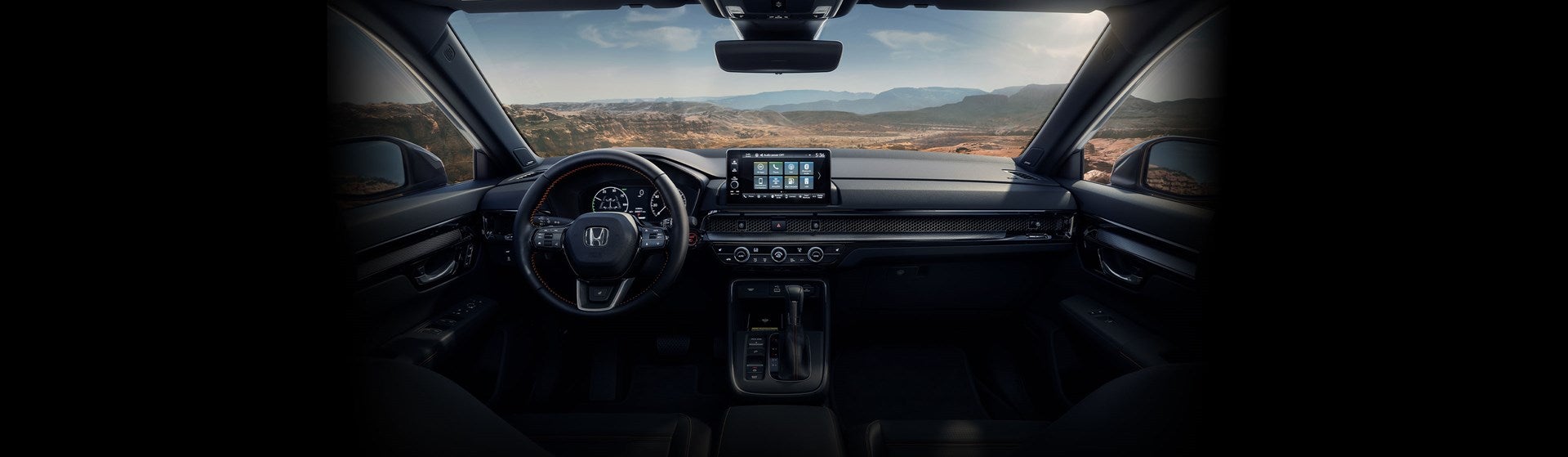 2023 Honda CR-V Interior Driver and Passenger View