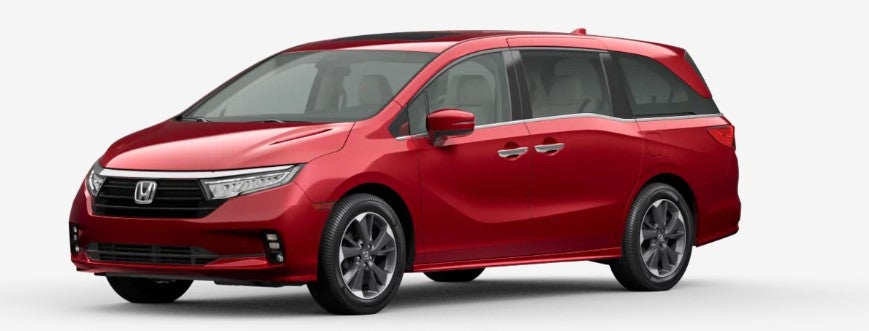 2023 Honda Odyssey in Radiant Red Metallic II