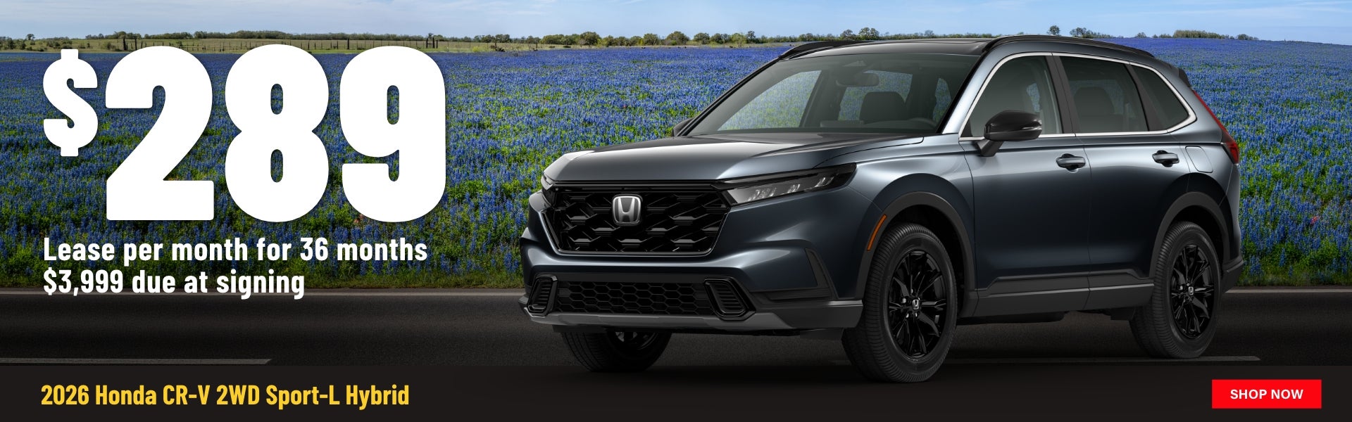 Gunn Honda March CR-V banner