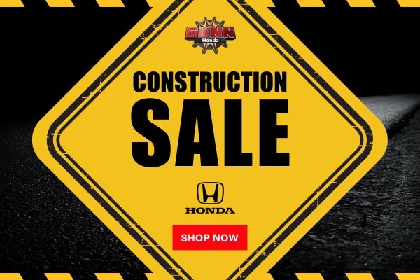 Gunn Honda Construction Sale