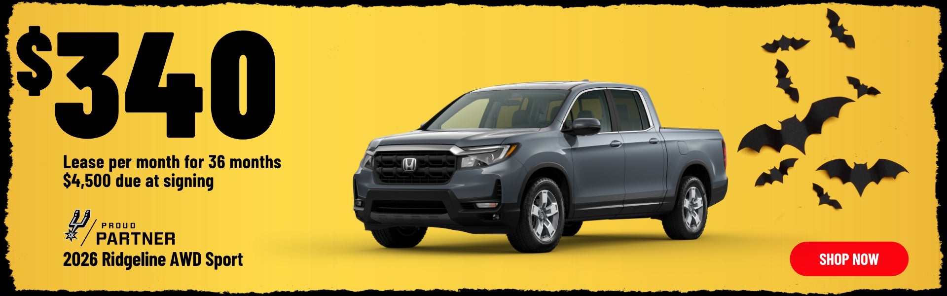 Gunn Honda 2026 Ridgeline AWD Sport