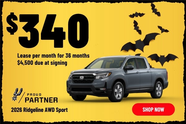 Gunn Honda 2026 Ridgeline AWD Sport