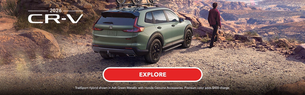 Find your next New CRV here at Gunn Honda