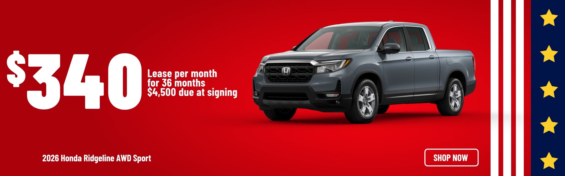 2026 Gunn Honda Ridgeline AWD