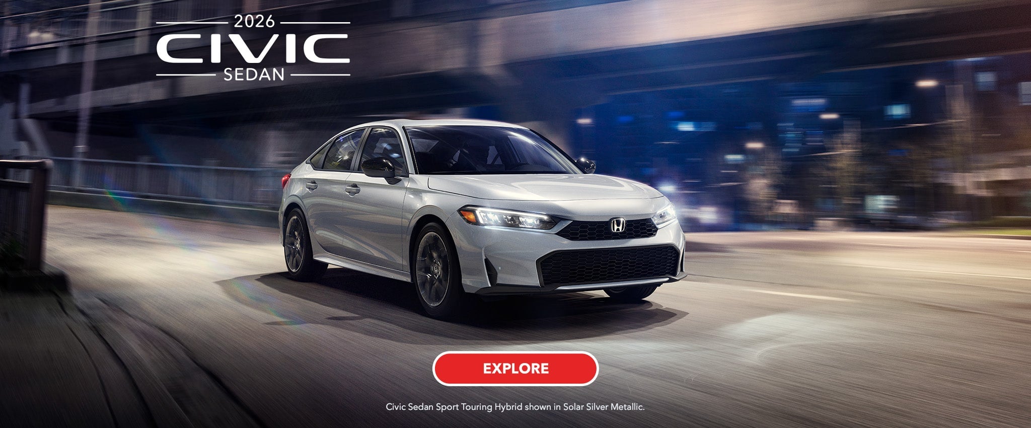 2026 Honda Civic Sedan.